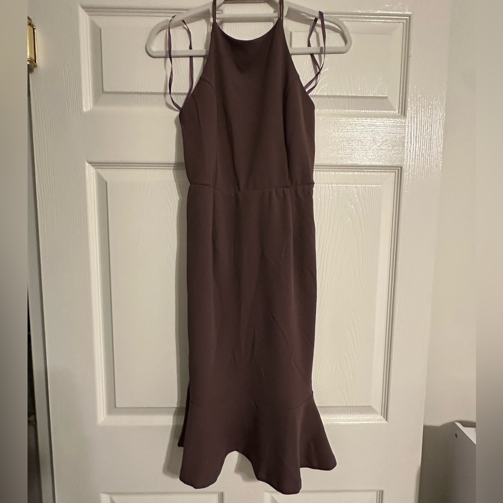 Purple dress